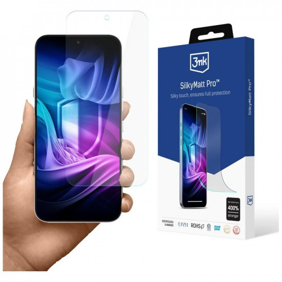 3MK Silky Matt Pro matte screen protector for Nothing Phone (4a)