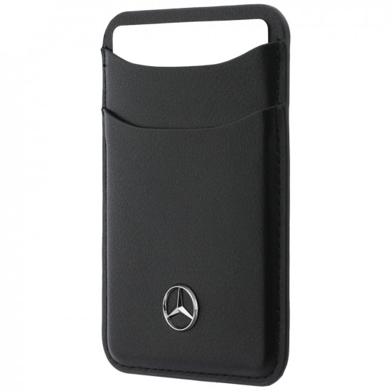 Magnetic Card Wallet Mercedes Leather black Magnetic Card Wallet Mercedes Leather black
