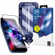 Tempered Glass 3MK HardGlass Max with applicator for Google Pixel 10A black Tempered Glass 3MK HardGlass Max with applicator for Google Pixel 10A black