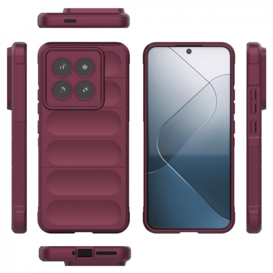 Techsuit Magic Shield Xiaomi 14 Pro Bordeaux Techsuit Magic Shield Xiaomi 14 Pro Bordeaux