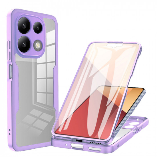 Techsuit ColorVerse 360 Series + Screen Protector Xiaomi Redmi Note 13 5G Purple Techsuit ColorVerse 360 Series + Screen Protector Xiaomi Redmi Note 13 5G Purple