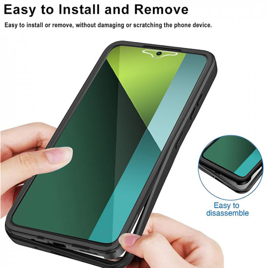Techsuit ColorVerse 360 Series + Screen Protector Xiaomi Redmi Note 13 5G Purple Techsuit ColorVerse 360 Series + Screen Protector Xiaomi Redmi Note 13 5G Purple