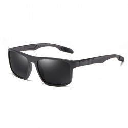 Techsuit  Sunglasses Polarised TR90 (MM101)  UV Protection  Matte Black / Gray
