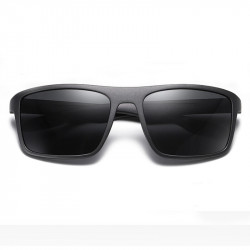 Techsuit  Sunglasses Polarised TR90 (MM101)  UV Protection  Matte Black / Gray