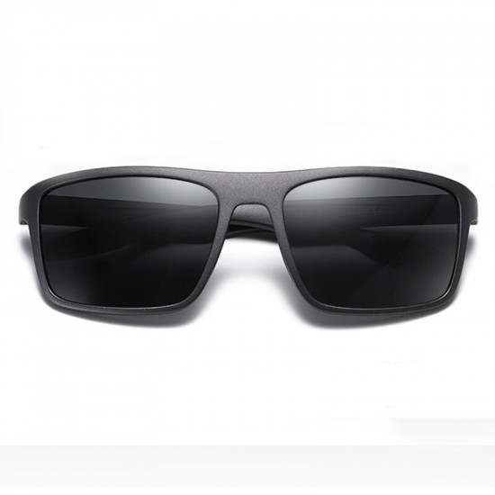 Techsuit  Sunglasses Polarised TR90 (MM101)  UV Protection  Matte Black / Gray