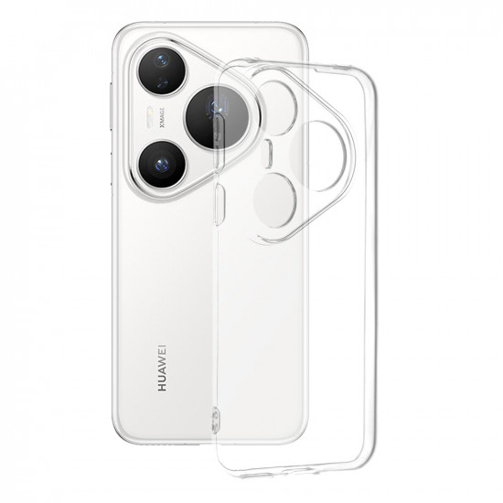 Techsuit Clear Silicone Huawei Pura 80 Pro Transparent