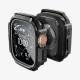 Spigen Rugged Armor + Screen Protector (ACS11414) Apple Watch Ultra / Ultra 2 / Ultra 3 Black