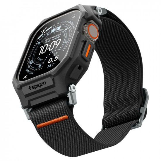 Spigen Lite Fit "Pro" + Screen Protector (ACS11415) Apple Watch Ultra / Ultra 2 / Ultra 3 Matte Black Spigen Lite Fit "Pro" + Screen Protector (ACS11415) Apple Watch Ultra / Ultra 2 / Ultra 3 Matte Black