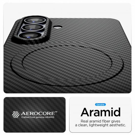Spigen Air Skin Aramid MagFit (ACS11048) Samsung Galaxy S26 Plus Black Spigen Air Skin Aramid MagFit (ACS11048) Samsung Galaxy S26 Plus Black
