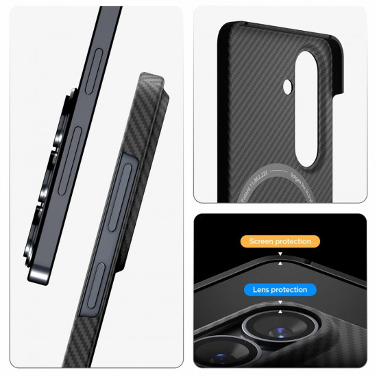 Spigen Air Skin Aramid MagFit (ACS11048) Samsung Galaxy S26 Plus Black Spigen Air Skin Aramid MagFit (ACS11048) Samsung Galaxy S26 Plus Black