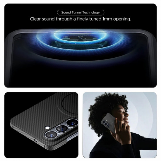 Spigen Air Skin Aramid MagFit (ACS11048) Samsung Galaxy S26 Plus Black Spigen Air Skin Aramid MagFit (ACS11048) Samsung Galaxy S26 Plus Black