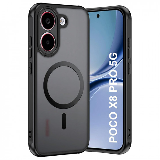 Techsuit PureFrost MagSafe Xiaomi Poco X8 Pro Frosted Black