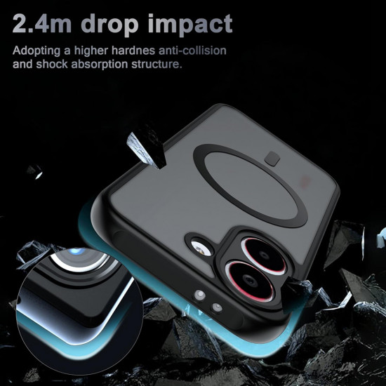 Techsuit PureFrost MagSafe Xiaomi Poco X8 Pro Frosted Black
