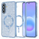Techsuit Luxury Glitter MagSafe Samsung Galaxy A57 5G Light Blue Techsuit Luxury Glitter MagSafe Samsung Galaxy A57 5G Light Blue