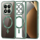 Techsuit Luxury Crystal MagSafe Xiaomi Redmi Note 15 Pro+ 5G / Poco M8 Pro 5G Light Green