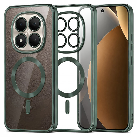 Techsuit Luxury Crystal MagSafe Xiaomi Redmi Note 15 Pro+ 5G / Poco M8 Pro 5G Deep Green Techsuit Luxury Crystal MagSafe Xiaomi Redmi Note 15 Pro+ 5G / Poco M8 Pro 5G Deep Green