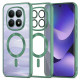 Techsuit Luxury Crystal MagSafe Xiaomi Redmi Note 15 5G / Note 15 4G / Poco M8 5G Light Green