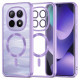 Techsuit Luxury Crystal MagSafe Xiaomi Redmi Note 15 5G / Note 15 4G / Poco M8 5G Light Purple