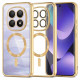 Techsuit Luxury Crystal MagSafe Xiaomi Redmi Note 15 5G / Note 15 4G / Poco M8 5G Gold