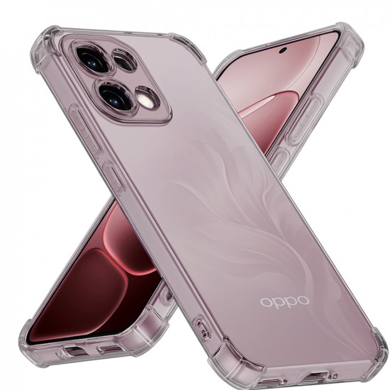 Techsuit Shockproof Clear Silicone Oppo A6 Pro 4G / A6 Pro 5G Smoke Black Techsuit Shockproof Clear Silicone Oppo A6 Pro 4G / A6 Pro 5G Smoke Black