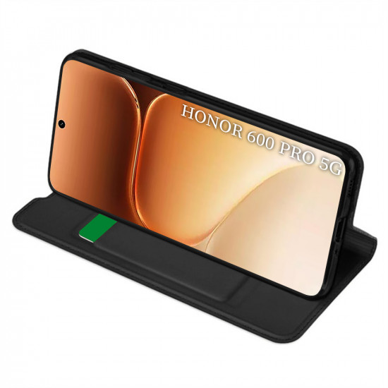 Techsuit Magskin Book Honor 600 Pro Black Techsuit Magskin Book Honor 600 Pro Black