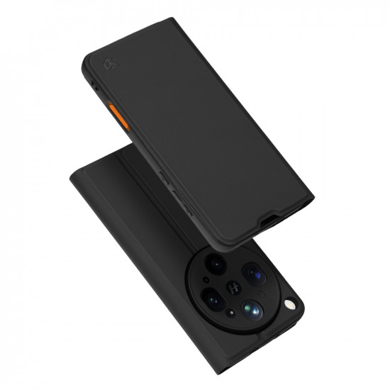 Techsuit Magskin Book Oppo Find X9 Ultra Black Techsuit Magskin Book Oppo Find X9 Ultra Black