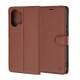 Techsuit Leather Folio Xiaomi Poco X8 Pro Max Brown