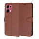 Techsuit Leather Folio Oppo A6 Pro 4G / A6 Pro 5G Brown Techsuit Leather Folio Oppo A6 Pro 4G / A6 Pro 5G Brown
