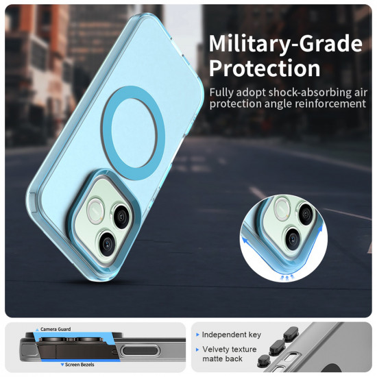 Techsuit CandyCase MagSafe Honor 600 / 600 Pro Blue Techsuit CandyCase MagSafe Honor 600 / 600 Pro Blue