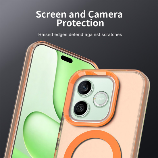 Techsuit CandyCase MagSafe Honor 600 Lite Orange Techsuit CandyCase MagSafe Honor 600 Lite Orange