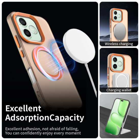 Techsuit CandyCase MagSafe Honor 600 Lite Orange Techsuit CandyCase MagSafe Honor 600 Lite Orange