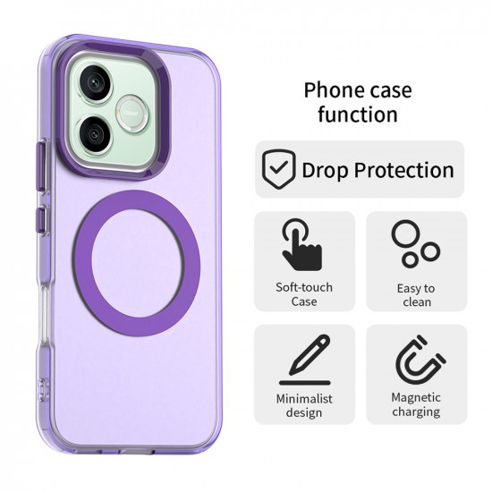 Techsuit CandyCase MagSafe Honor 600 Lite Purple Techsuit CandyCase MagSafe Honor 600 Lite Purple