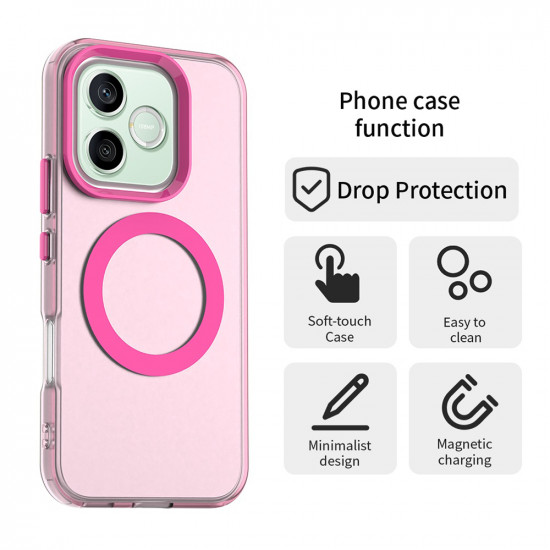 Techsuit CandyCase MagSafe Honor 600 Lite Pink Techsuit CandyCase MagSafe Honor 600 Lite Pink