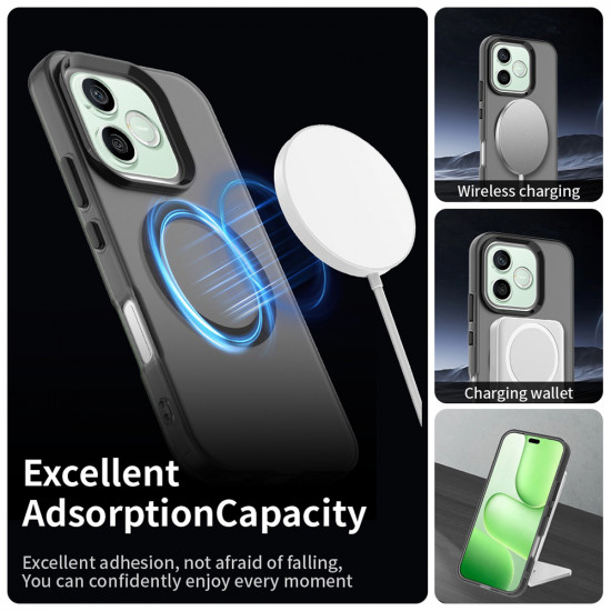 Techsuit CandyCase MagSafe Honor 600 Lite Black Techsuit CandyCase MagSafe Honor 600 Lite Black