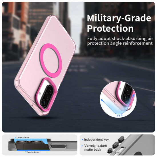 Techsuit CandyCase MagSafe Samsung Galaxy A27 5G Pink Techsuit CandyCase MagSafe Samsung Galaxy A27 5G Pink