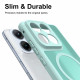 Techsuit HaloFrost II MagSafe Motorola Edge 70 Fusion Mint Green