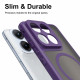 Techsuit HaloFrost II MagSafe Motorola Edge 70 Fusion Purple