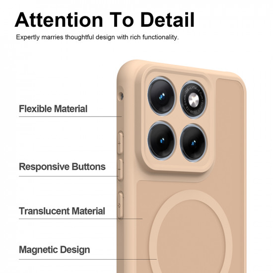 Techsuit HaloFrost II MagSafe Motorola Edge 70 Fusion Gold