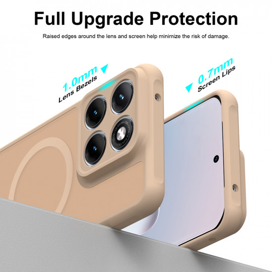 Techsuit HaloFrost II MagSafe Motorola Edge 70 Fusion Gold