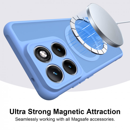 Techsuit HaloFrost II MagSafe Motorola Edge 70 Fusion Sky Blue
