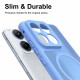 Techsuit HaloFrost II MagSafe Motorola Edge 70 Fusion Sky Blue