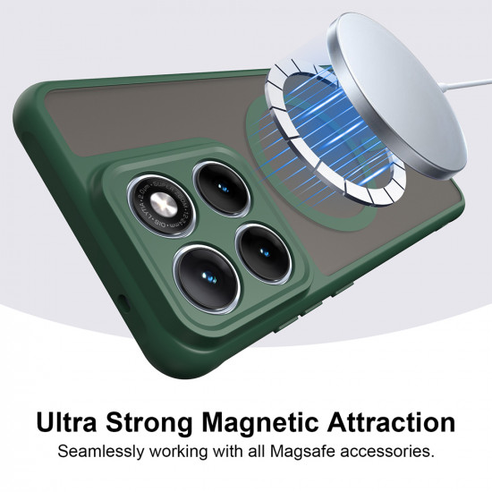 Techsuit HaloFrost II MagSafe Motorola Edge 70 Fusion Green