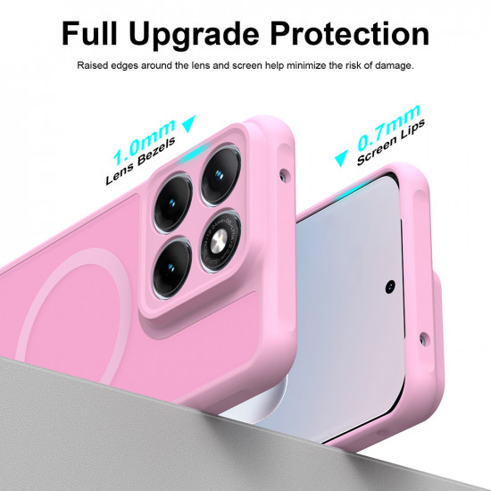 Techsuit HaloFrost II MagSafe Motorola Edge 70 Fusion Pink Techsuit HaloFrost II MagSafe Motorola Edge 70 Fusion Pink