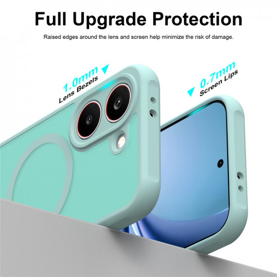 Techsuit HaloFrost II MagSafe Xiaomi Poco X8 Pro Mint Green Techsuit HaloFrost II MagSafe Xiaomi Poco X8 Pro Mint Green