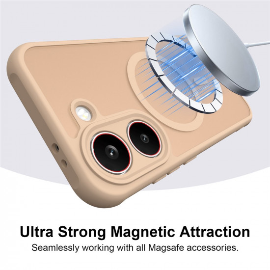 Techsuit HaloFrost II MagSafe Xiaomi Poco X8 Pro Gold Techsuit HaloFrost II MagSafe Xiaomi Poco X8 Pro Gold