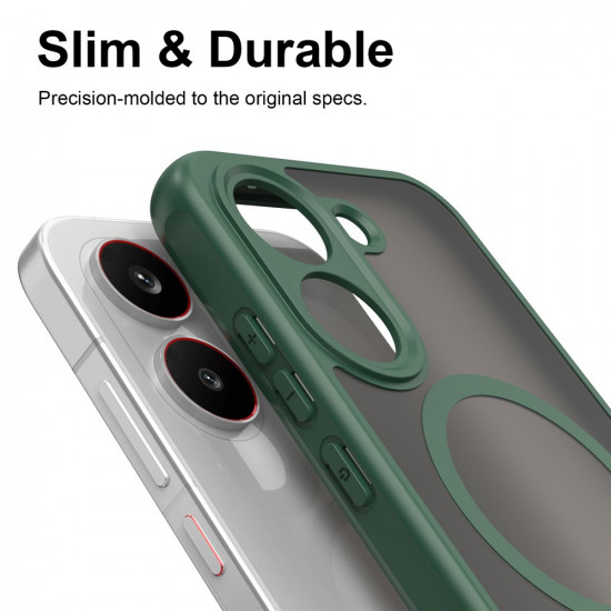 Techsuit HaloFrost II MagSafe Xiaomi Poco X8 Pro Green Techsuit HaloFrost II MagSafe Xiaomi Poco X8 Pro Green