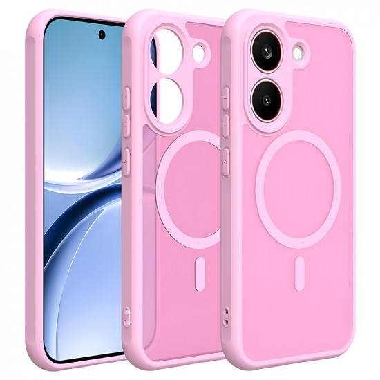 Techsuit HaloFrost II MagSafe Xiaomi Poco X8 Pro Pink Techsuit HaloFrost II MagSafe Xiaomi Poco X8 Pro Pink