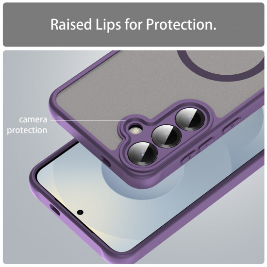 Techsuit HaloFrost II MagSafe Samsung Galaxy A27 5G Purple Techsuit HaloFrost II MagSafe Samsung Galaxy A27 5G Purple