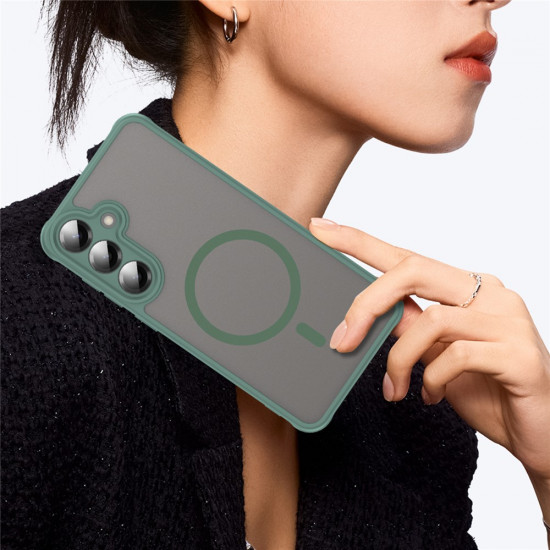 Techsuit HaloFrost II MagSafe Samsung Galaxy A27 5G Green Techsuit HaloFrost II MagSafe Samsung Galaxy A27 5G Green