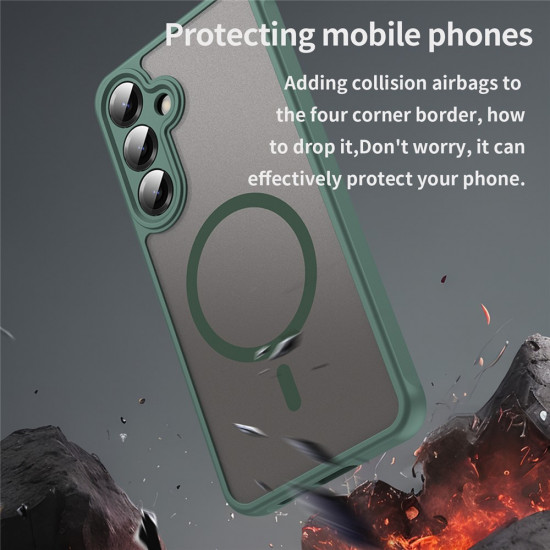 Techsuit HaloFrost II MagSafe Samsung Galaxy A27 5G Green Techsuit HaloFrost II MagSafe Samsung Galaxy A27 5G Green